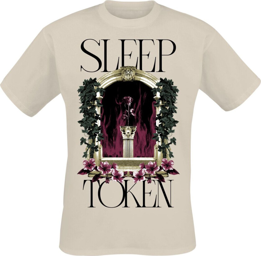 T-skjorte - Statue - S til 3XL - Herrer - sand