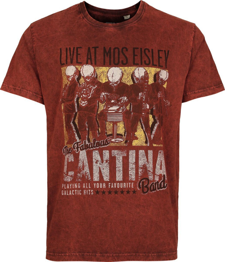 T-skjorte - Cantina Band - S til 4XL - Herrer - flerfarget