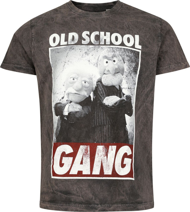 T-skjorte - Old School Gang - S til 4XL - Herrer - flerfarget