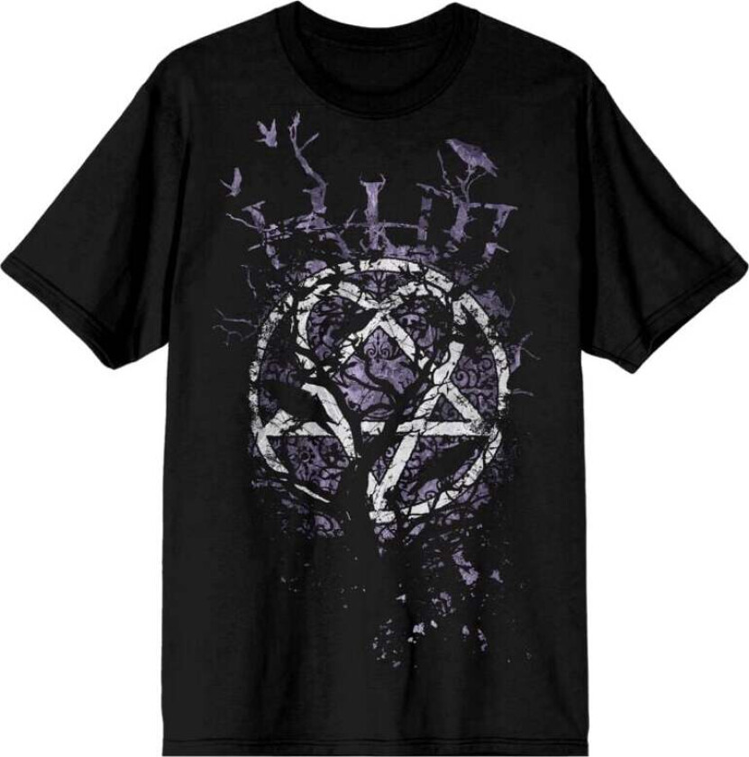 T-skjorte - Crows - S til 4XL - Herrer - svart