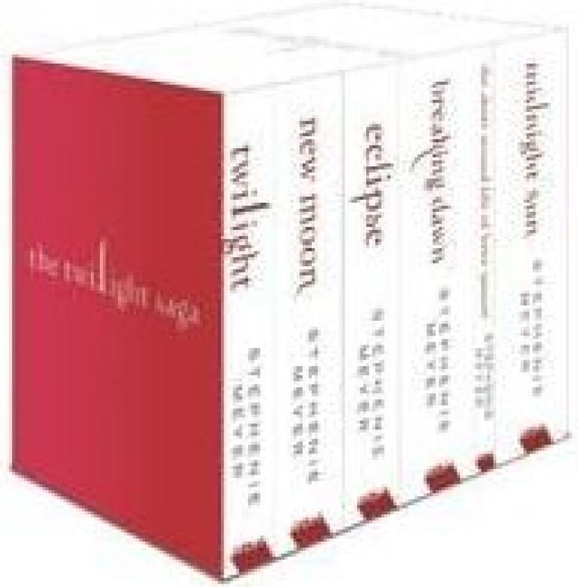 Twilight Saga 6 Book Set (White Cover) av Stephenie Meyer