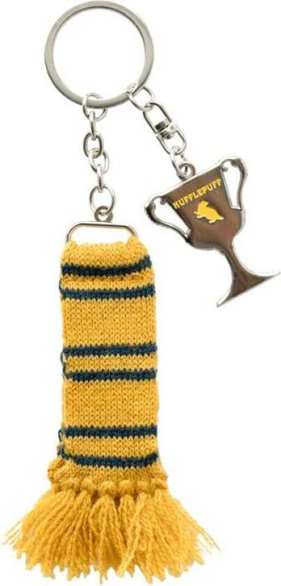 Nøkkelring - Hufflepuff Skjerf - None - flerfarget
