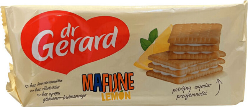 Kjeks Mafijne Lemon 216g