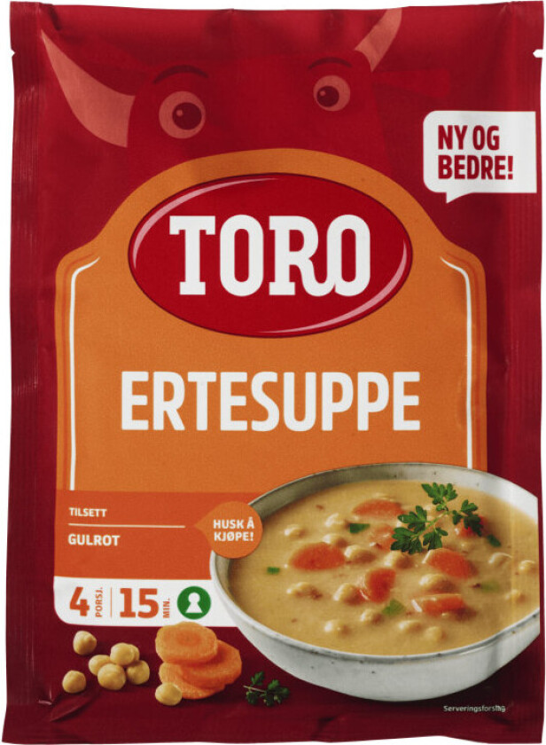 Ertesuppe Ertesuppe er en klassiker med god smak av fårepølse, gulrot og purre. Dryss over finhakket persille, og server med Mors flatbrød. Lett å like, lett å lage.