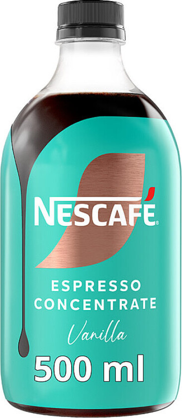 Nescafé Concentrate Koncentrat för beredning/tilberedning av kaffedryck/kaffedrikke med vaniljsmak/vaniljesmag.