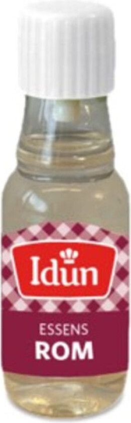 Rom Essens Romessens er en aroma med smak og lukt av rom til bruk i kaker, bakverk, kremer, glasurer, konfekt og andre fristende søtsaker.