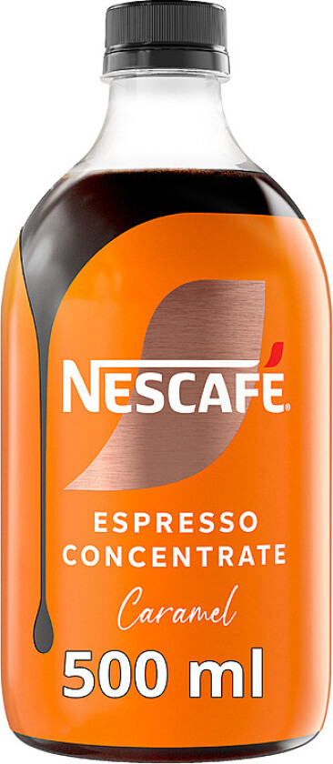 Nescafé Concentrate Koncentrat för beredning/tilberedning av kaffedryck/kaffedrikke med karamellsmak/karamelsmag.