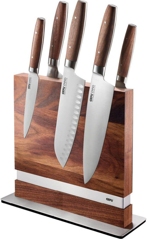 Gefu Enno Magnetisk Knivblokk - Valn??ttre