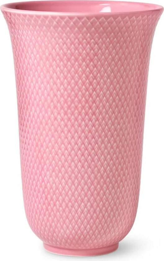 Rhombe vase 20 cm Rosa