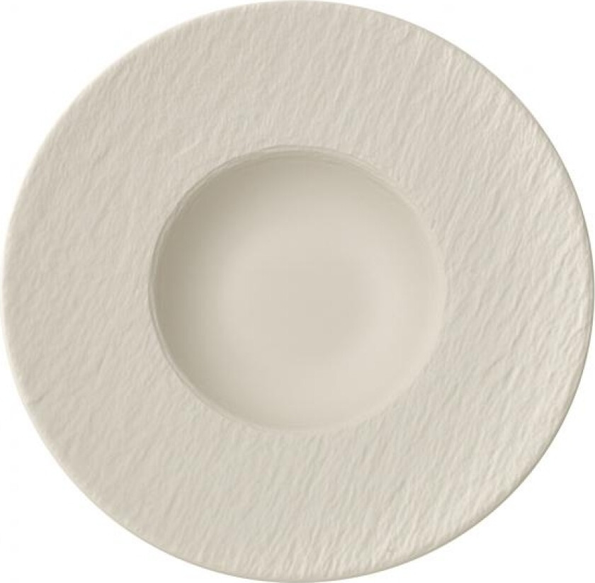 Manufacture Rock dyp tallerken Ø28 cm Blanc