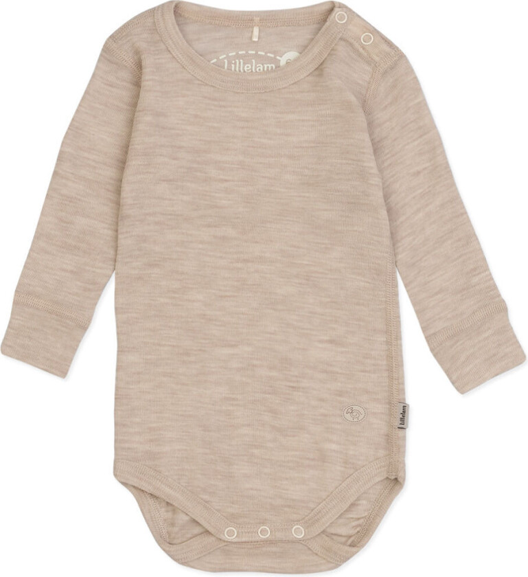 Lillelam ullbody – lys beige - 92
