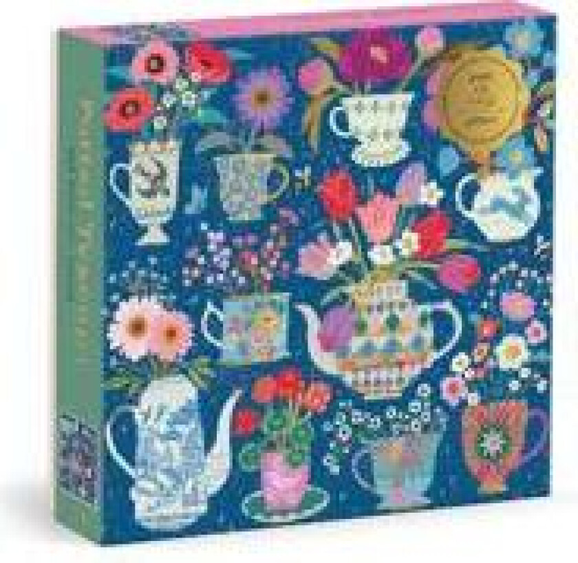 Victoria Ball Potted Teacups 500 Piece Foil Puzzle