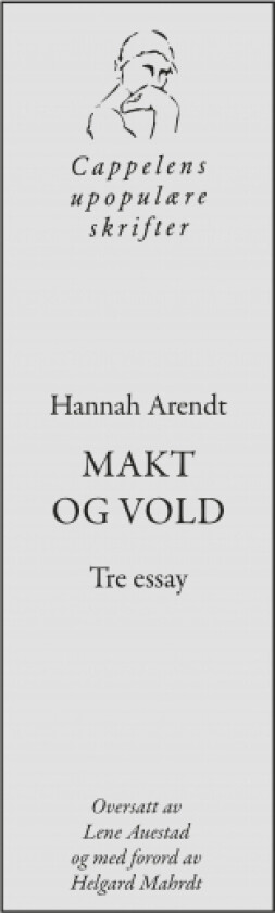 Makt og vold av Hannah Arendt