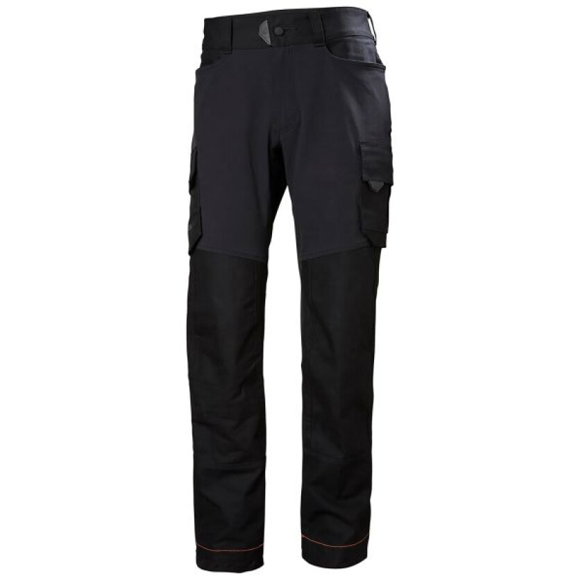Chelsea Evolution 77445-992 Arbeidsbukse svart, 4-veis stretch D96