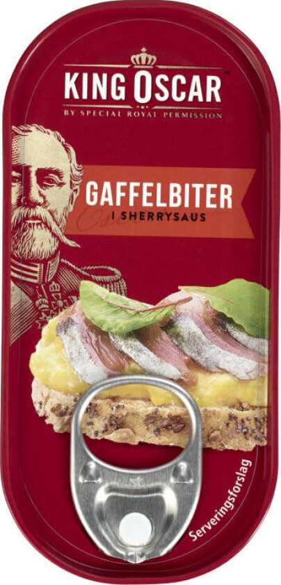 Gaffelbiter Sherry 50g King Oscar