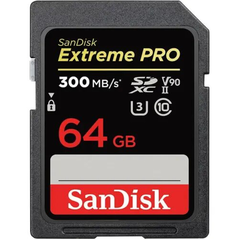 Sandisk Extreme Pro 64gb Sdxc Uhs-ii Memory Card