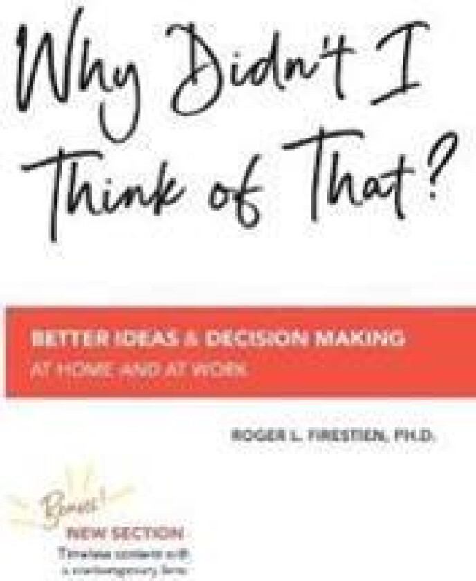 Why Didn't I Think of That?