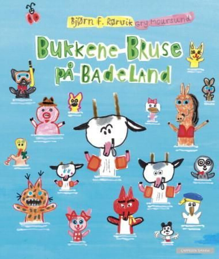 Bukkene Bruse på badeland av Bjørn F. Rørvik