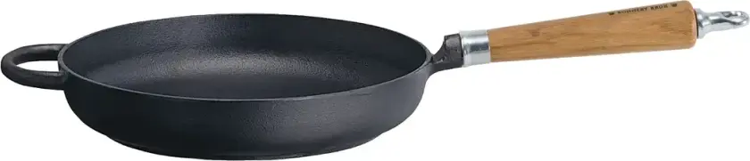 Maestro stekepanne Ø28 cm, rund kant med eikehåndtak
