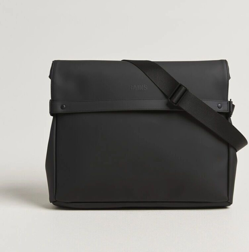 RAINS OTG Messenger Bag Black