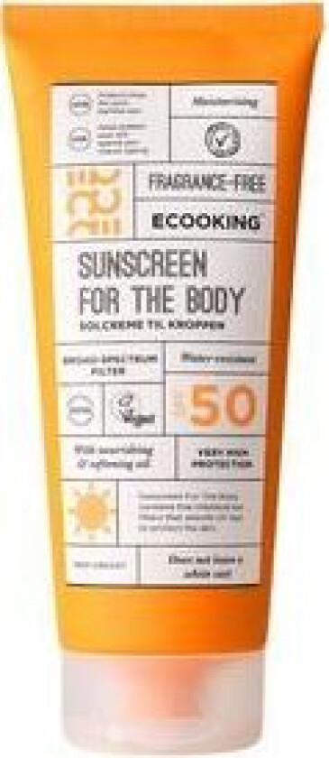 ECOOKING Sunscreen Body SPF 50 - 200 ml.