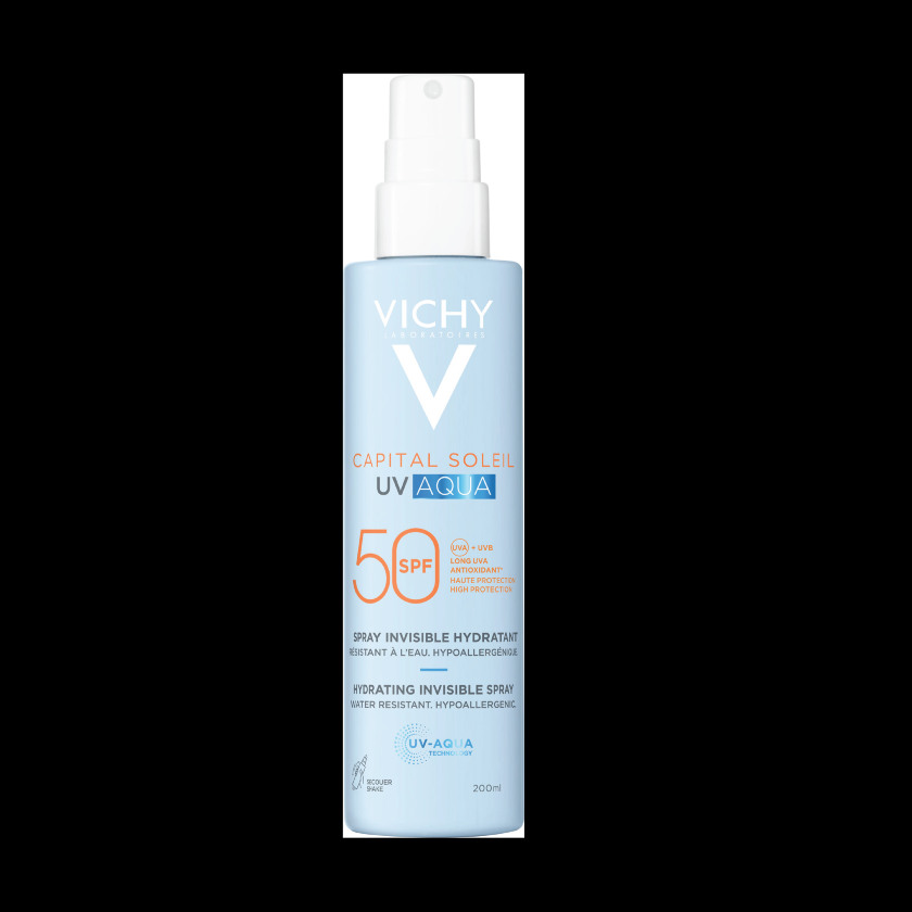 Capital Soleil Uv-aqua Hydrating Invisible Spray SPF50, 200 ml