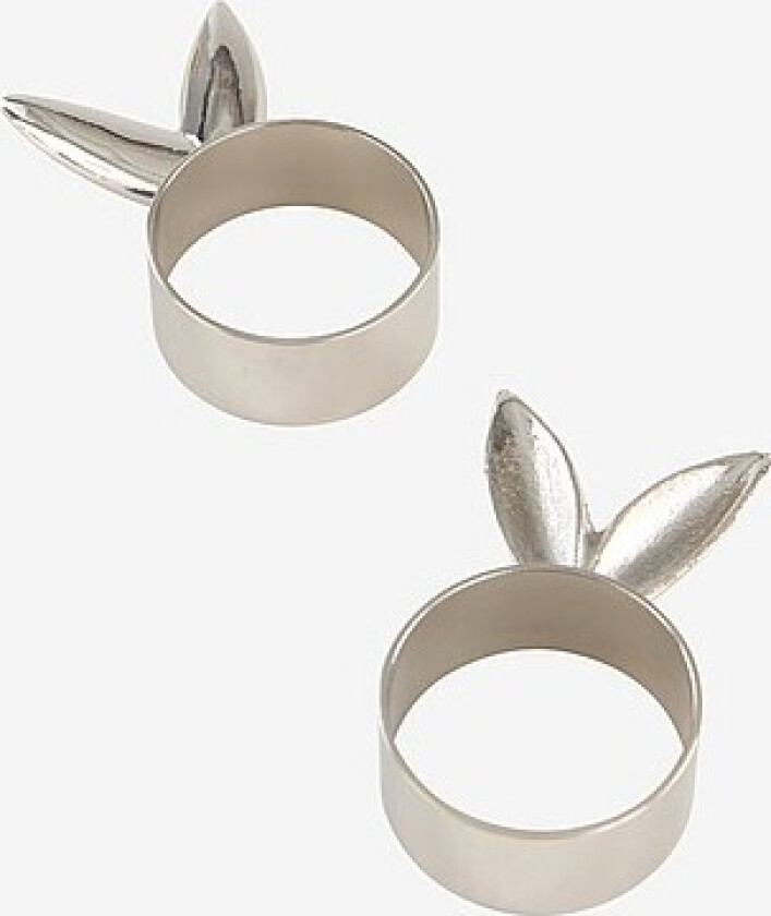 FUNNY BUNNY serviettring med 2-pakk