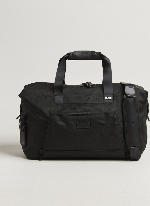 Alpha 4 Double Expansion Duffle Bag Black
