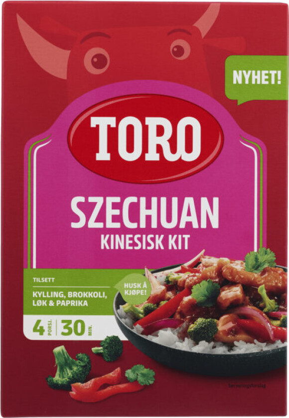 Szechuan Szechuan er Norges mest spiste smaksretning fra det kinesiske kjøkkenet, nå i et helt nytt middagskit fra . Det har aldri vært enklere å lykkes med kinesisk hverdagsmiddag!