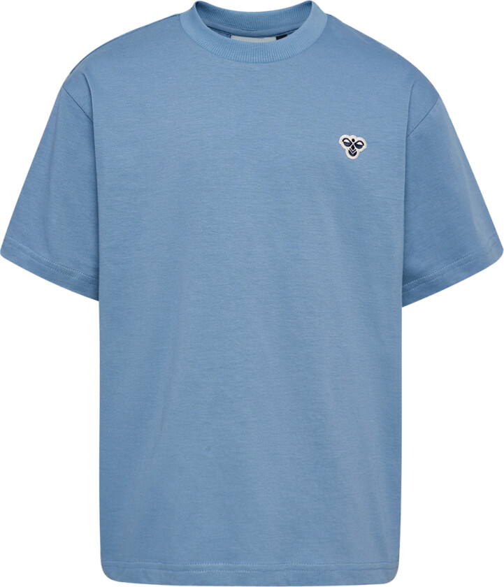 T-skjorte - HmlJR - Falmet Denim - - 13-14 år (158-164) - T-skjorte