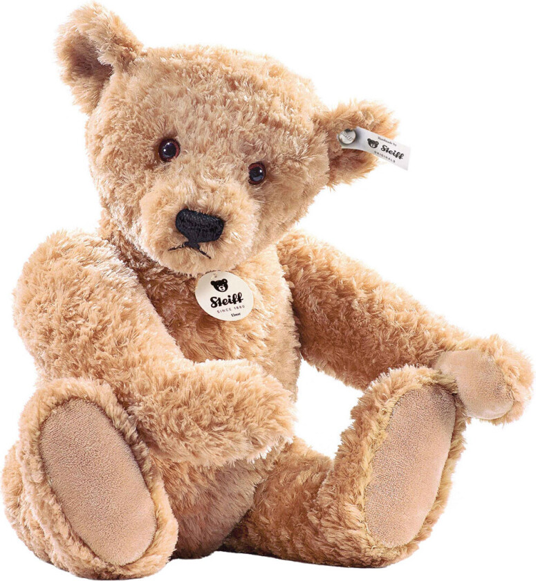 Kosedyr - 32cm - Elmar Teddy Bear - Beige - - OneSize - Kosedyr