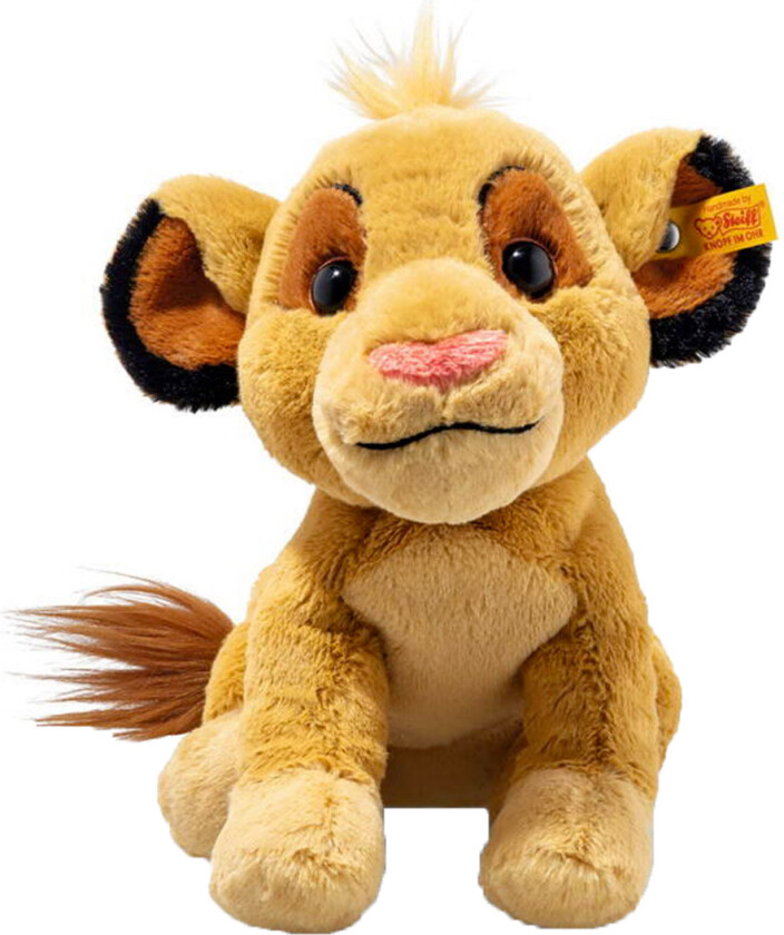 Kosedyr - 26 cm. - Disney Simba Løve - Golden Brown - - OneSize - Kosedyr