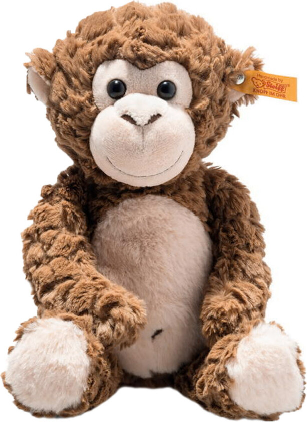 Kosedyr - 30 cm. - Soft Kosete Friends Bodo Monkey - Brun - - OneSize - Kosedyr