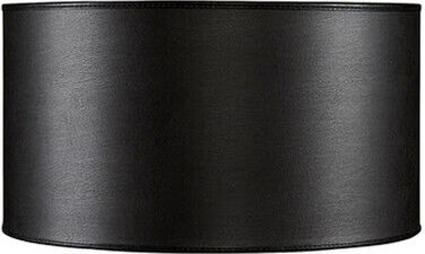 Sylinder lampeskjerm Leather ebony
