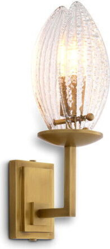 Persephone vegglampe antikk messing