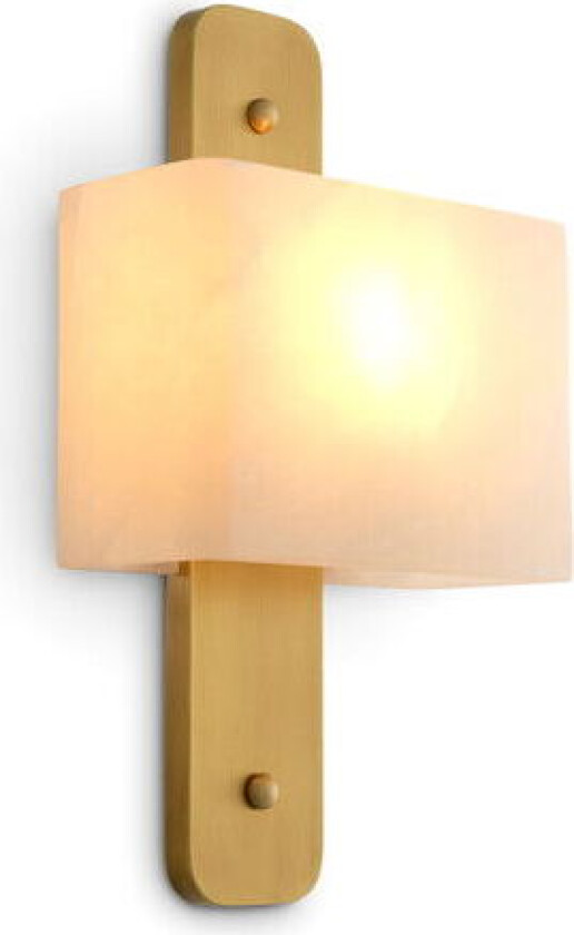 Melbourne vegglampe antik messing