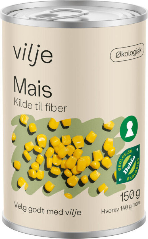 Maiskorn Søte og saftige maiskorn dyrket etter økologiske prinsipper. Perfekt i salater, supper, gryter eller som frisk tilbehør til middagen.