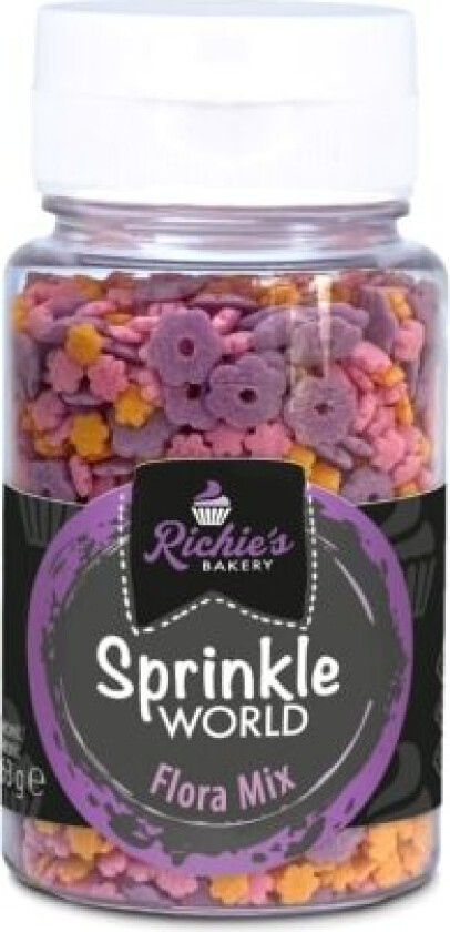 Strøssel Søte blomster i ulike størrelser som gir et lekent uttrykk på både kaker og desserter.