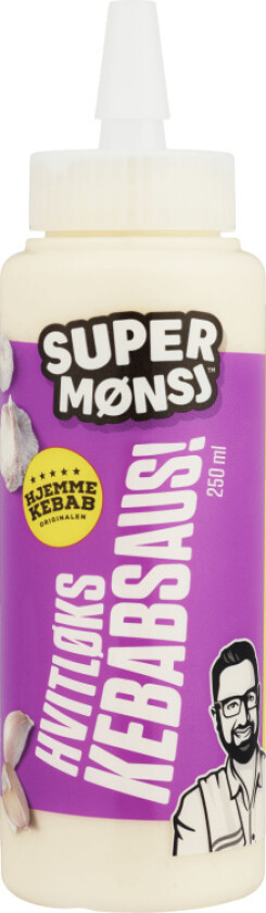 Hvitløks&Kebab En frisk og kremet kebabsaus med fersk hvitløk. Etter at du har ringlet et par runder med denne hvitløkskebabsausen, oppstår det magi!