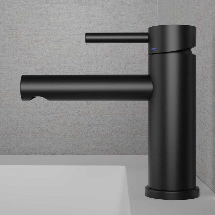 Bilde av Steel Clear Servantbatteri Black