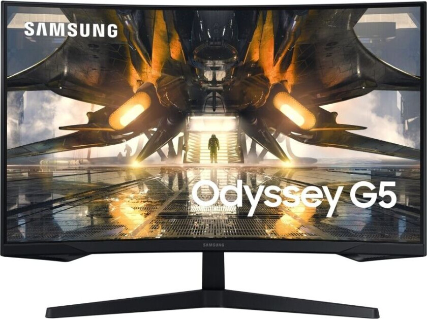 32" QHD Gaming Monitor Odyssey G5 Curved, Black