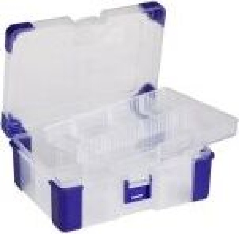Viso Sortimentskasse (L x B x H) 160 x 120 x 60 mm Antal fag: 11 Variabel underopdeling Indhold 1 stk