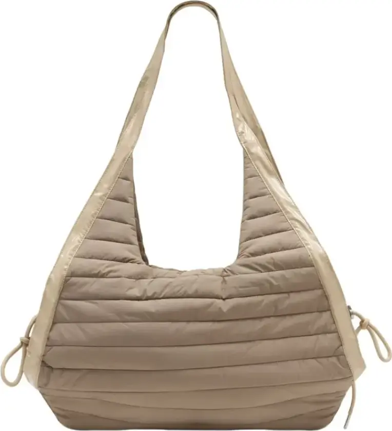 Dame, Vesker, Beige, ONE SIZE