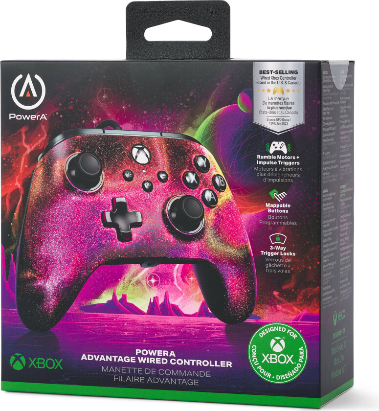 Advantage Wired Controller for Xbox Series X|S - Sparkle - Gamepad - Microsoft Xbox One