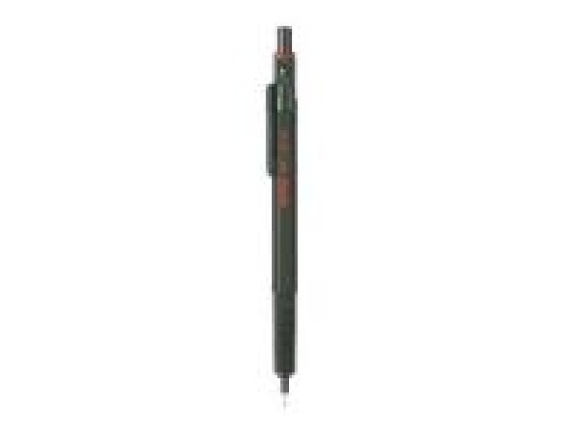 Bilde av 600 Mechanical Pencil | 0.5 mm | Green All-Metal Body Propelling Pencil | Non-Slip Knurled Grip & Hexagonal Barrel