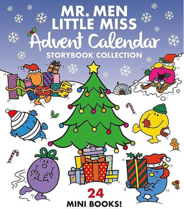 Mr. Men Little Miss Adventskalender av Adam Hargreaves, Pocketbok
