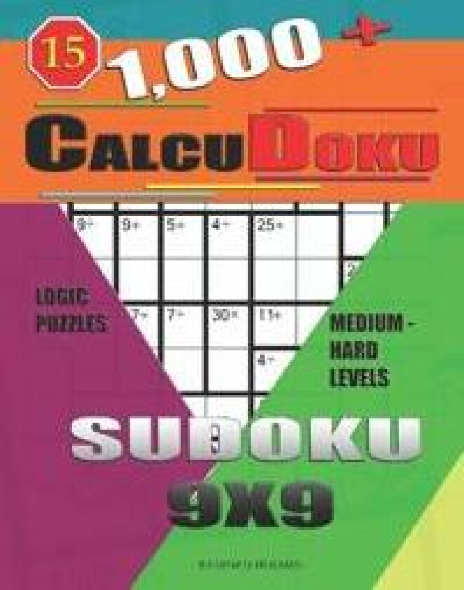 1,000 + Calcudoku sudoku 9x9