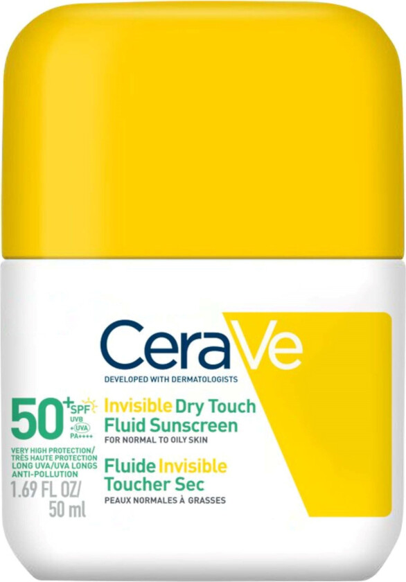 Invisible Dry Touch Fluid Sunscreen SPF50+