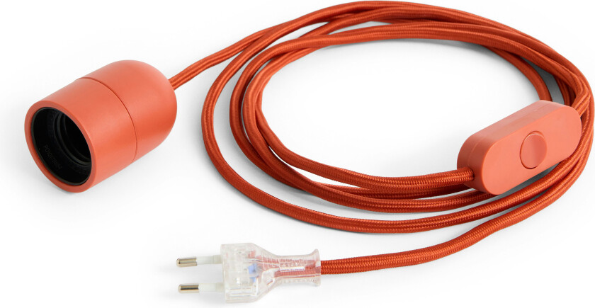 Hay Common Ledningssett Til Bordlampe - Lampeledninger & Lampeoppheng Pc Rusty Red - AE064-D487