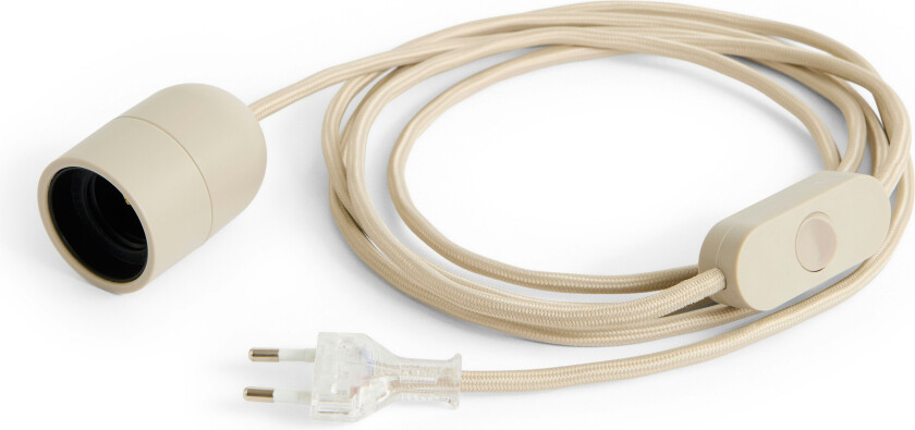 Hay Common Ledningssett Til Bordlampe - Lampeledninger & Lampeoppheng Pc Beton grey - AE064-D486